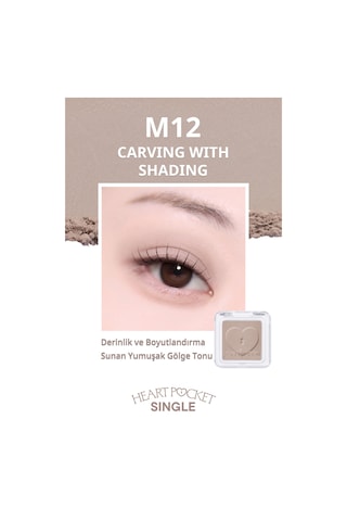 Peripera Heart Pocket Single M12 Carving With Shading