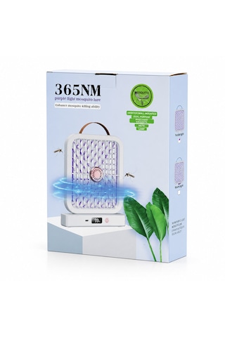 Go İthalat Usb Şarjlı - Elektrik Çarpmalı - Dijital Ekran Asma Aparat - Sessiz Çalışma Uv Işıklı Sin