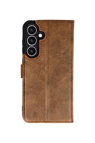 Csmtex Newface Samsung Uyumlu Galaxy S26 Kılıf Trend S Plus Kapaklı Kılıf - Taba