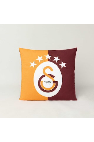 Taç Lisanslı 5.yıldız Galatasaray 40x40 Kırlent 000000001000050949 Çok Renkli