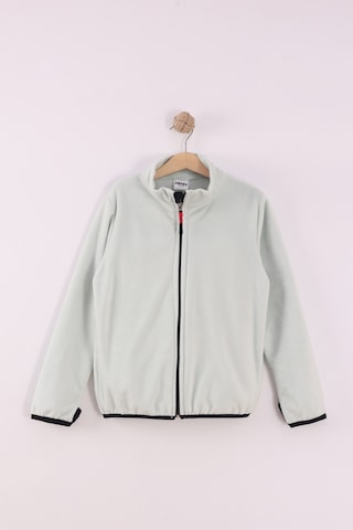 Monox Çocuk Unisex Parmak Geçmeli Polar Ceket Yeşil