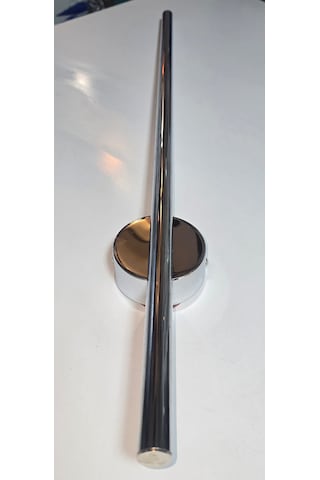 Dekoratif Led Aplik Krom Kaplama Renkli 75 Cm Aplik Gün Işığı