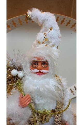 Noel Baba Beyaz 36 Cm