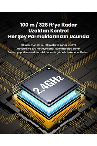 Ugreen Lazer Presenter Kablosuz Sunum Kumandası, 50654