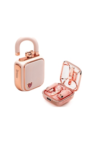 Divoom Lovelock Kayıt Özellikli Bluetooth Hoparlör + Spark Air Tws Kulaklık