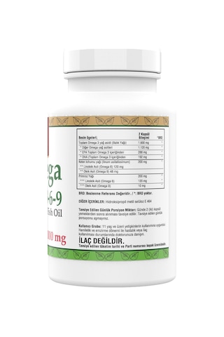 Ncs Omega 3,6,9 Fish Oil 1000mg 200 Softgel