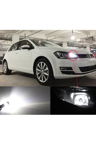Femex Volkswagen Golf 7 Gündüz Farı Led Ampulu Beyaz Femex Pw24W