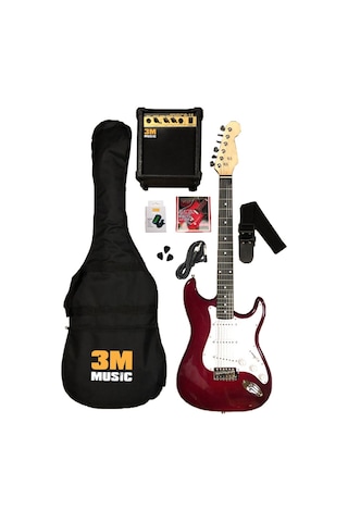 Elektro Gitar Set Sunburst