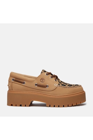 Timberland Stone Street Boat Shoe Kadın Günlük Ayakkabı-33861 Kahverengi