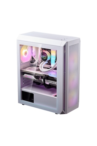 XPG Valor Air Plus ARGB USB 3.2 Beyaz ATX Mid-Tower Gaming (Oyuncu) Kasa