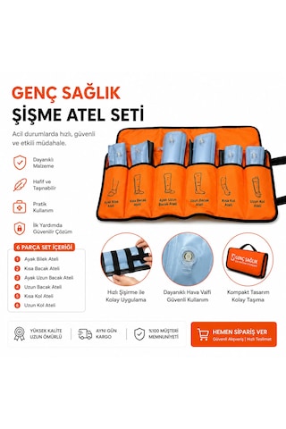 Şişme Atel Seti 6'lı