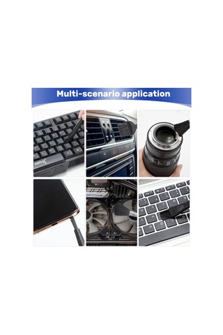 7 Parça Anti-statik Fırça Bilgisayar Temizleme Fırçası Toz Alma Fırçaları Bilgisayar Klavye Fırça Seti