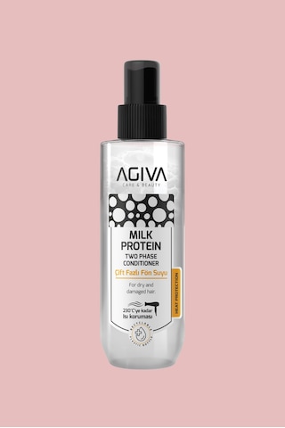 Agiva Care & Beauty Milk Protein Onarıcı, Besleyici Ve Isı Koruyucu Çift Fazlı Fön Suyu - 250 Ml