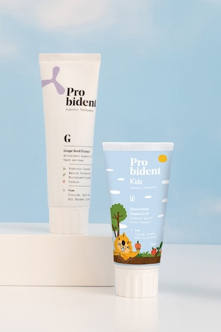 Probident Kids Üzüm Çekirdeği + Kids Şeftali Diş Macunu 2 x 75 ML