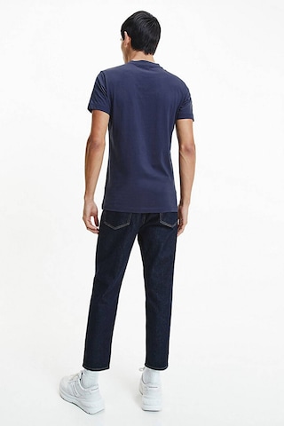 Calvin Klein Erkek Tişört-j30j320935 Mavi