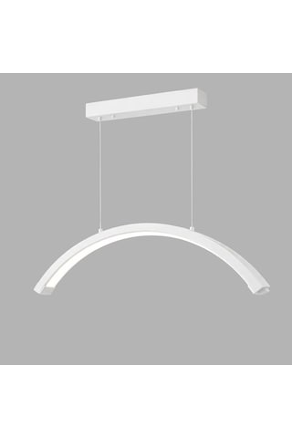 Askılı Led Kirpik Lambası Yarım Ay Lamba Salon Cilt Bakım Lambası Kumandalı 48w