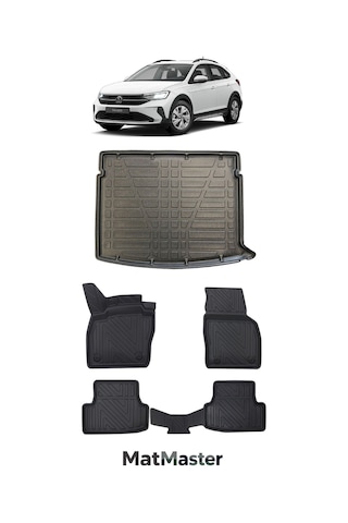 Volkswagen Taigo 2025 Model 5d Premium Ekstra Havuzlu Paspas Ve Bagaj Havuzu Set