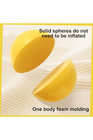 Ranyeek Çocuklar İçin Sessiz Ve Güvenli Büyük Boy Sarı Spor Topu - 24 Cm 7 Numaralı