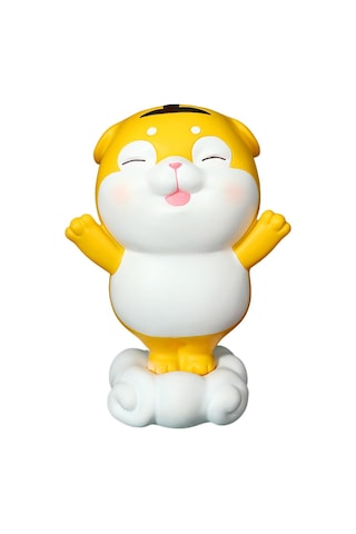 Homyl Çin Tarzı Heykeli Kumbara Para Kutusu Heykelcik Ev Ayakta Orta