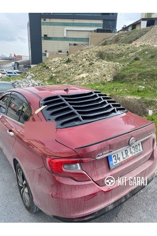 Fiat Egea Sedan 2015-2025 Parlak Siyah Boyalı