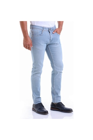 Hatemoğlu Erkek Mavi Slim Fit Düşük Bel Basic Kot Pantolon A.Mavi (556729651) Açık Mavi