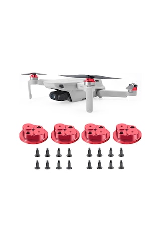 Youtek Djı Mavic Mini/se/2 Motor Koruması Aluminyum Kapak + Vida Seti - Gövde Çiziklerini Önler