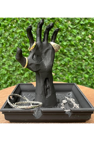 Dekoratif El Takı Standı 3d Baskı Ürünü