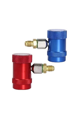 Sones Araba Ac R1234yf Klima Flor 90 Derece Hızlı Bağlantılar