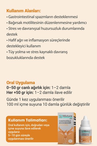 Mixtura Pharma Bird Chamomıle