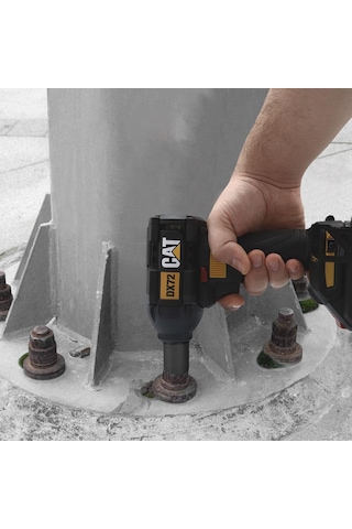 CAT DX72 Çift Akülü Şarjlı 350 NM Kömürsüz Profesyonel Somun Sıkma Makinesi