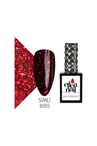 Ellea Nail Simli Kalıcı Oje 8185