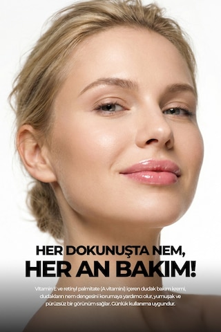 Strawberry Hydrating Lip Balm Çilek Aromalı Nemlendirici Dudak Bakım Kremi 4 Gr