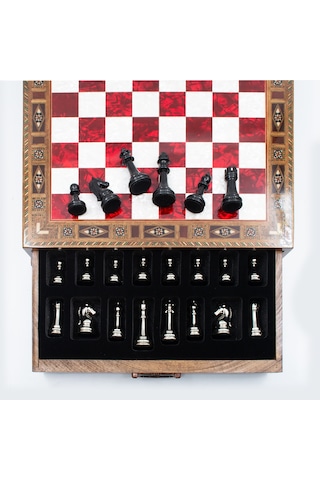 Çekmeceli - 266 - Satranç Taşlarına Sahip Sc38ksa - Myceshop - - Sc38ksg