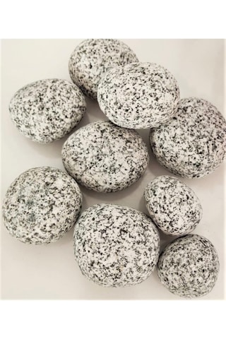 Tr Granit Benekli Dolomit Taş 15 Kg 6-10 Cm Benekli Dolomit Dere Taşı Çakıl Taşı Bahçe Taşı Dekoratif