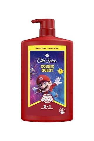 Old Spice Süper Mario 3 Ü 1 Arada Duş Jeli 1000 Mililitre Acai Üzümü