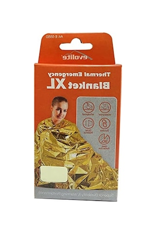 Xl Boyutunda Termal Battaniye, Acil Durumlar İçin Kullanışlı
