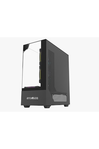 Strong Diamond Siyah 6X120MM Argb Atx Gaming Bilgisayar Kasası Powersız