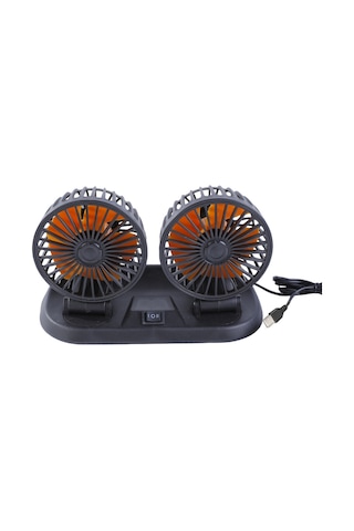 Çift Başlıklı Fan Araç Ve Tır İçin 5v Usb Girişli / Hafa31