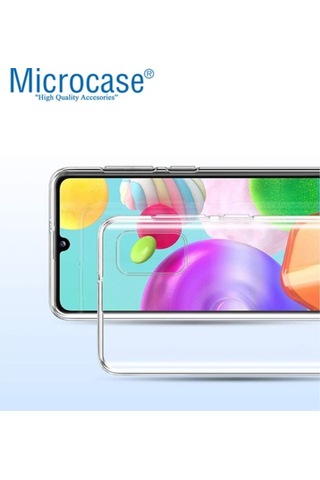 Microcase Samsung Galaxy Uyumlu A41 Ince 0.2 Mm Soft Silikon Kilif 446612993