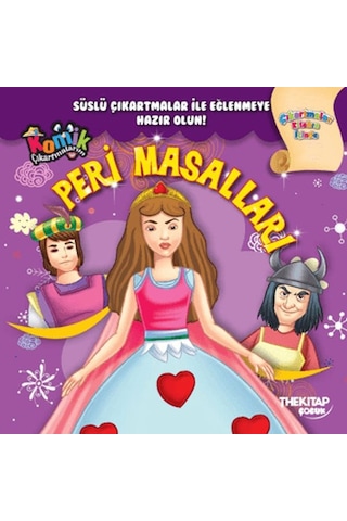 Komik Çıkartmalarım Peri Masalları