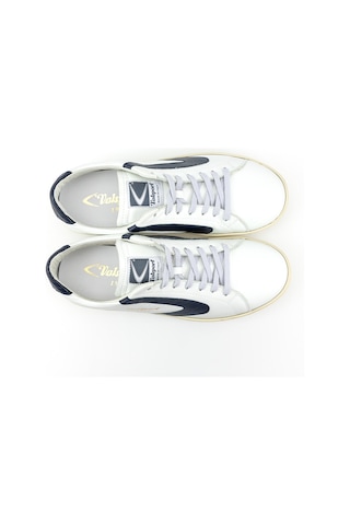 Sneaker Günlük Erkek Vt1237m Valsport Tournament Classic Bianco Blue Bianco Blu