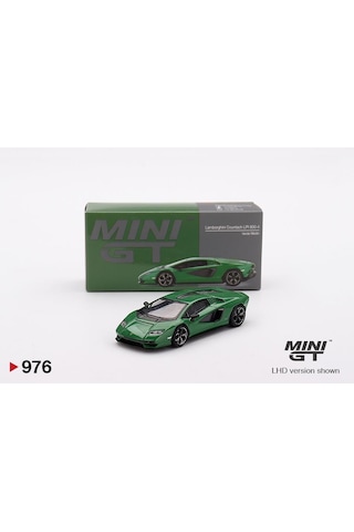 Mini Gt Lamborghini Countach Lpı 800-4 Verde Medio 976 Çok Renkli
