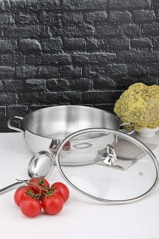 Cooker Lara 26 Cm Paslanmaz Çelik Karnıyarık Tencere