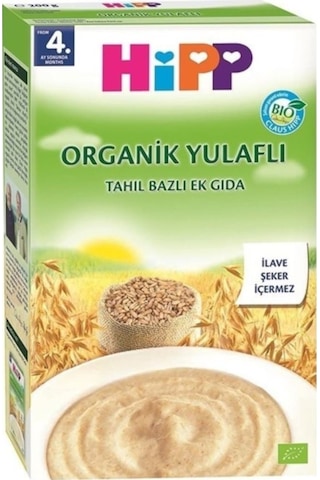 Hipp Organik Yulaflı 4+ Ay Kaşık Maması 200 G