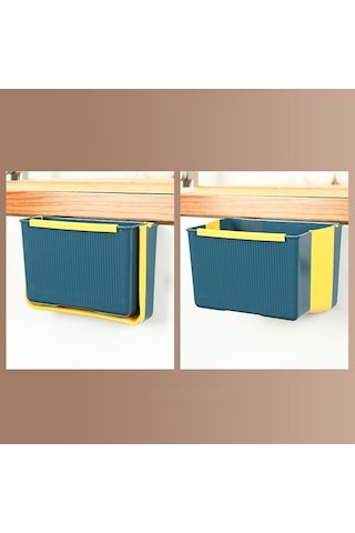 Tongxida Taşınabilir Mutfak Sıralama Duvara Monte Çöp Kutusu Gri Gri