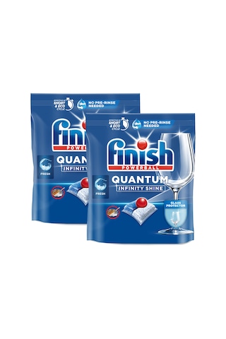 Finish Quantum Infinity Shine Bulaşık Makinesi Deterjanı 2 x 83 Tablet