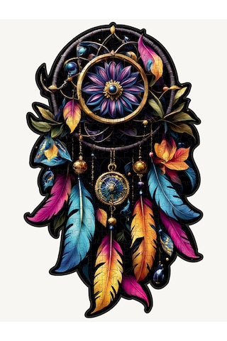 Ncpuzzles Rüya Kapanı Dreamcatcher -38.00 Cm, Yapboz
