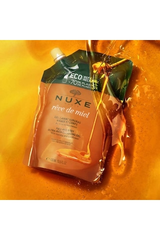 Nuxe Reve De Miel Face And Body Ultra Rich Cleansing Gel 400 Ml - Refill