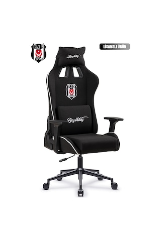 Fanchair X Beşiktaş Goal Siyah Kumaş Lisanslı Oyuncu Koltuğu-70