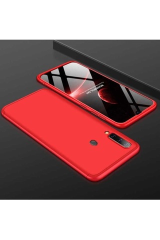 Samsung Uyumlu Galaxy A20s Kılıf Zore Ays Kapak Kırmızı
